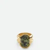 Bottega Veneta Ellipse Small Ceramic Ring>Women Rings