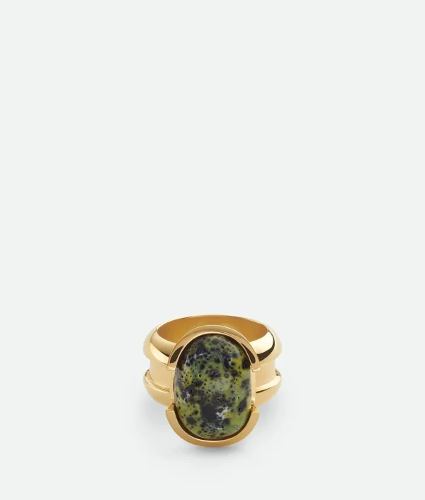 Bottega Veneta Ellipse Small Ceramic Ring>Women Rings
