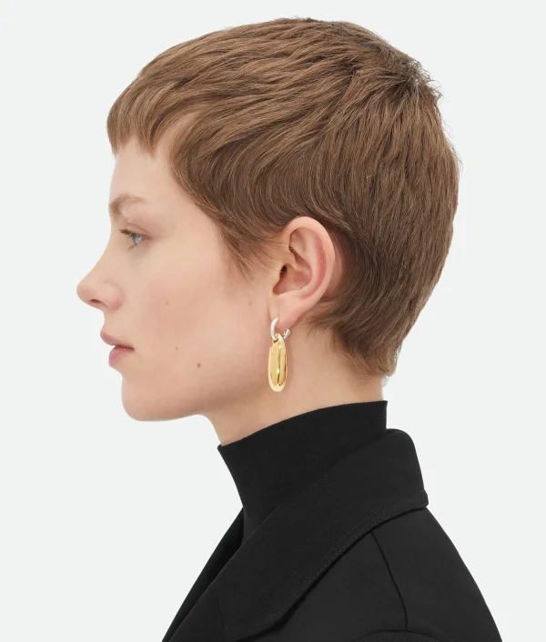 Bottega Veneta Ellipse Small Earrings>Women Earrings