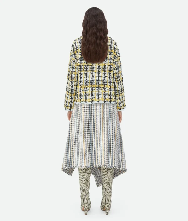 Bottega Veneta Embroidered Cotton Check Jumper>Women Knitwear