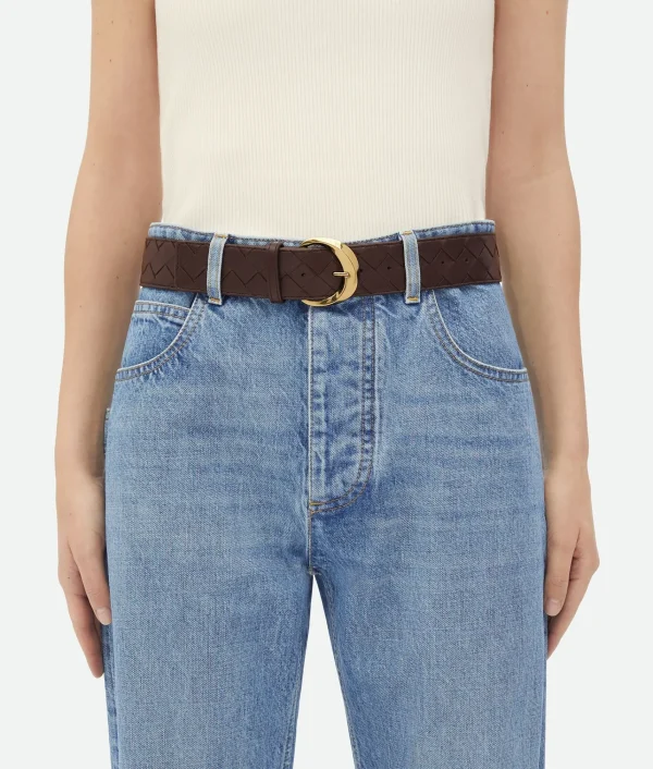 Bottega Veneta Essential Twist Belt>Women Belts
