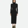 Bottega Veneta Felted Wool Dress>Women Dresses