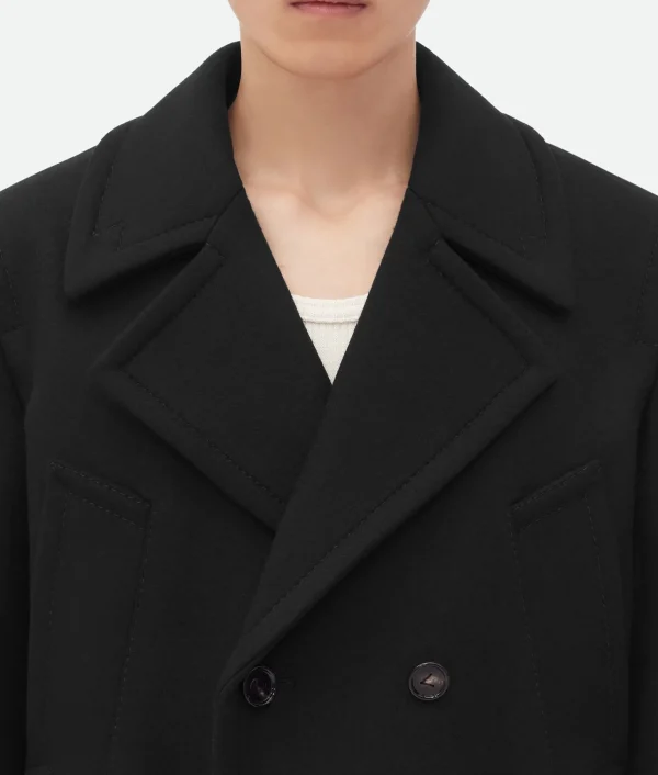 Bottega Veneta Felted Wool Short Blouson> Jackets