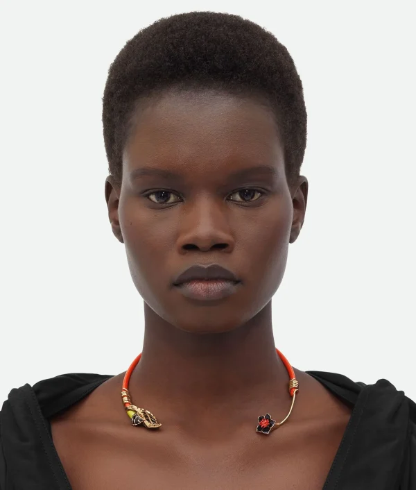 Bottega Veneta Flower Necklace>Women Necklaces