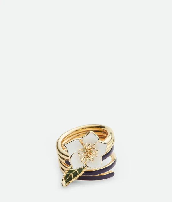Bottega Veneta Flower Ring>Women Rings