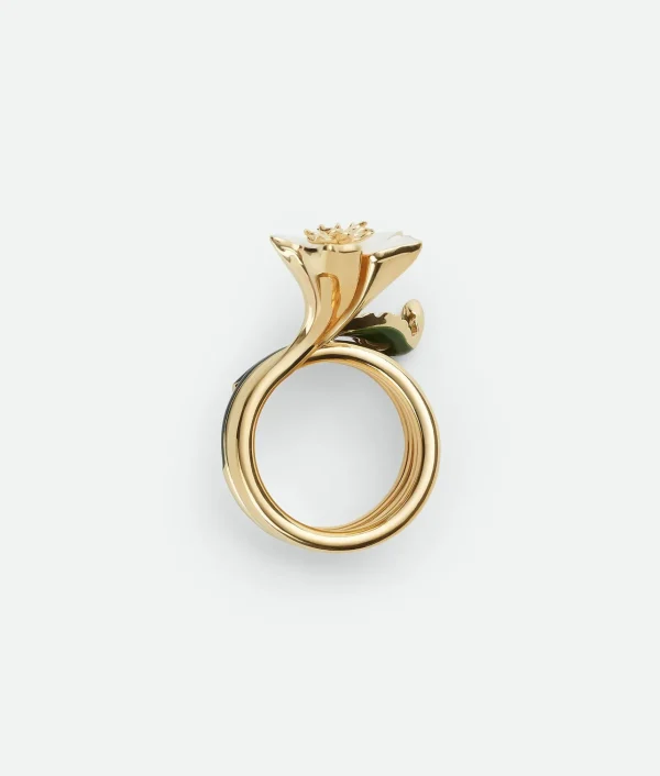 Bottega Veneta Flower Ring>Women Rings