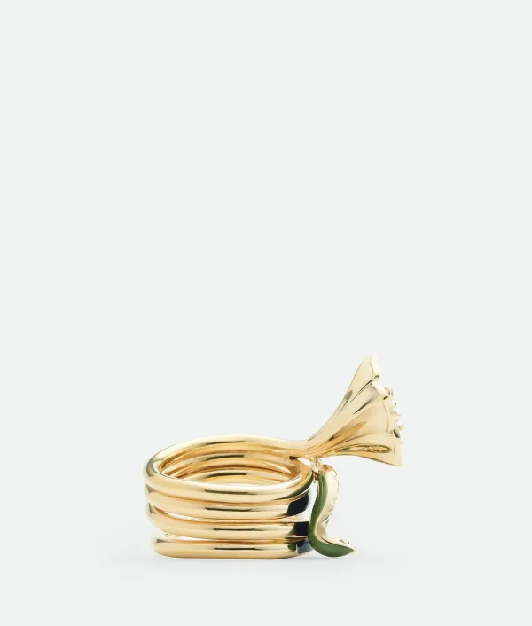 Bottega Veneta Flower Ring>Women Rings