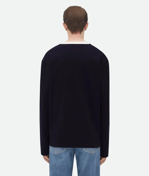 Bottega Veneta Fluid Jersey T-Shirt> T-Shirts