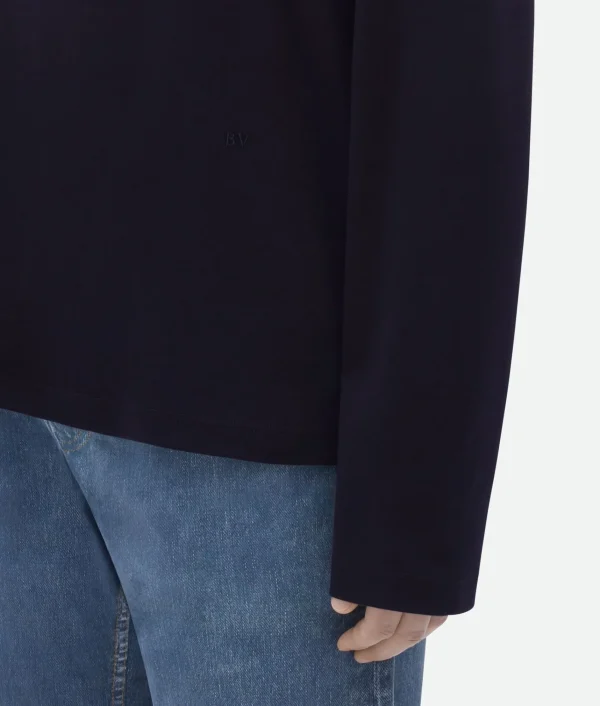 Bottega Veneta Fluid Jersey T-Shirt> T-Shirts