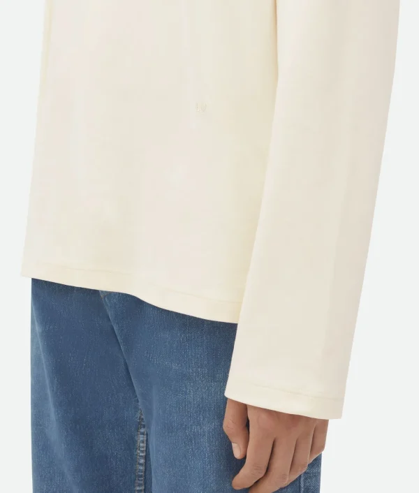 Bottega Veneta Fluid Jersey T-Shirt> T-Shirts