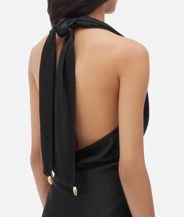Bottega Veneta Fluid Viscose Draped Top>Women Tops And T-Shirts