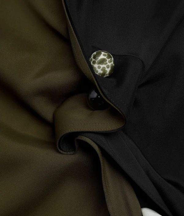 Bottega Veneta Fluid Viscose Piercing Dress>Women Dresses