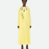 Bottega Veneta Fluid Viscose Twill Long Dress>Women Dresses