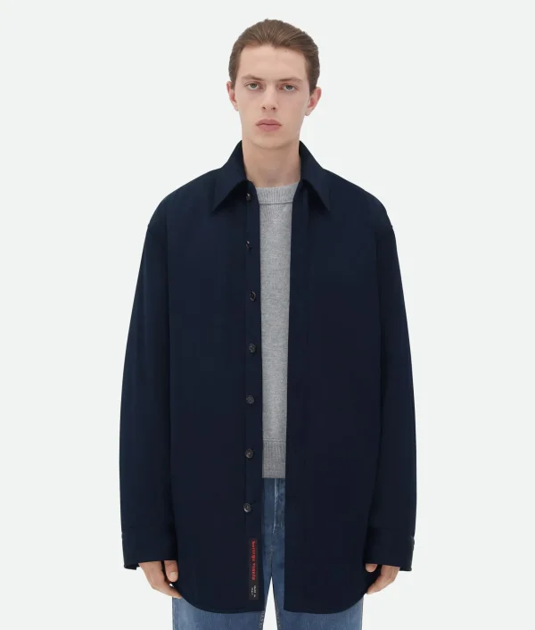 Bottega Veneta Frosted Poplin Padded Jacket> Jackets