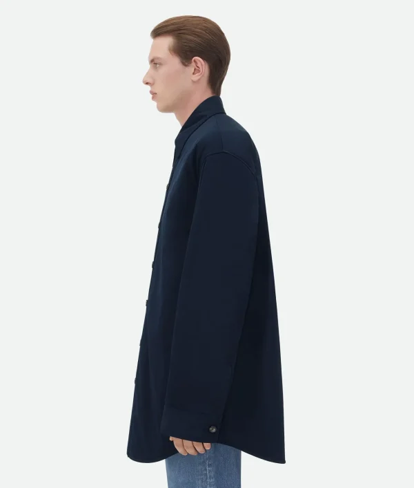 Bottega Veneta Frosted Poplin Padded Jacket> Jackets