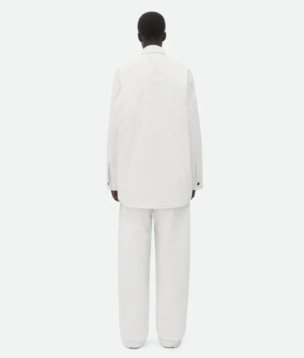 Bottega Veneta Frosted Poplin Padded Jacket> Jackets