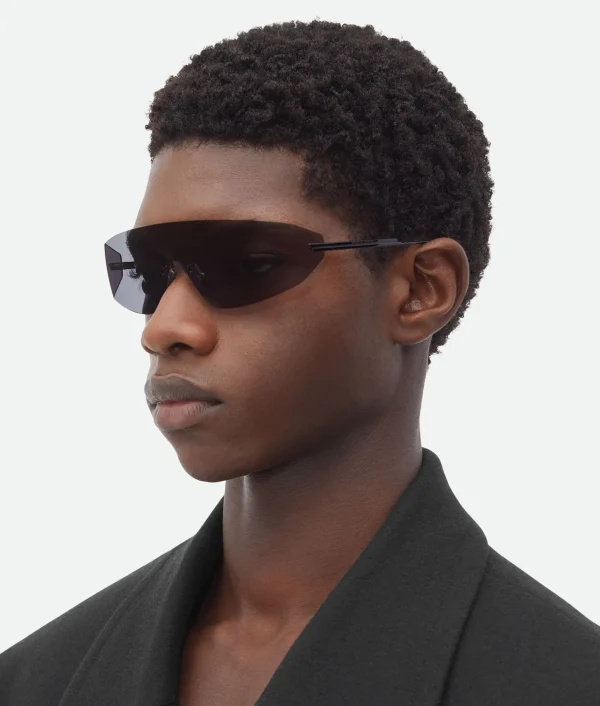 Bottega Veneta Futuristic Shield Sunglasses>Women Sunglasses | Sunglasses