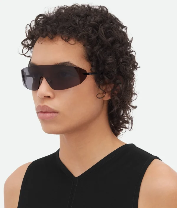 Bottega Veneta Futuristic Shield Sunglasses>Women Sunglasses | Sunglasses