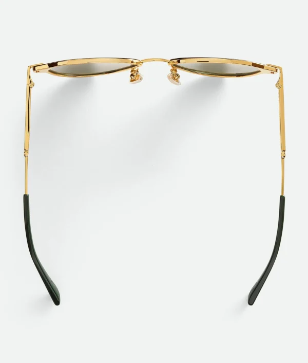 Bottega Veneta Glaze Metal Aviator Sunglasses>Women Sunglasses | Sunglasses