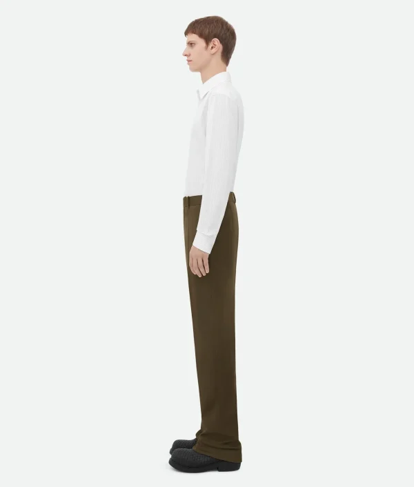 Bottega Veneta Grain De Poudre Trousers> Trousers And Shorts