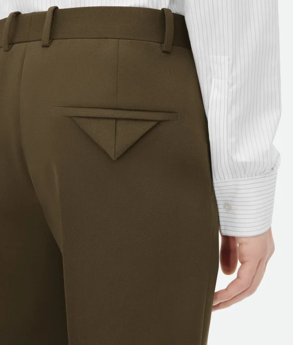 Bottega Veneta Grain De Poudre Trousers> Trousers And Shorts