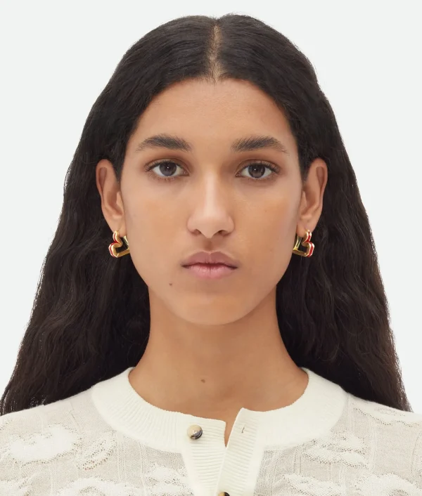 Bottega Veneta H Beam Earrings>Women Earrings
