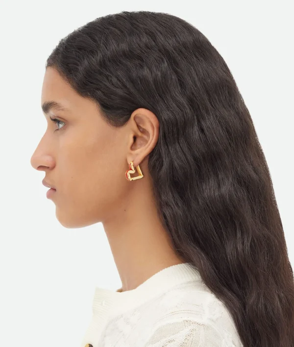Bottega Veneta H Beam Earrings>Women Earrings