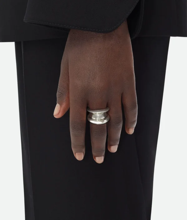 Bottega Veneta H Beam Ring>Women Rings