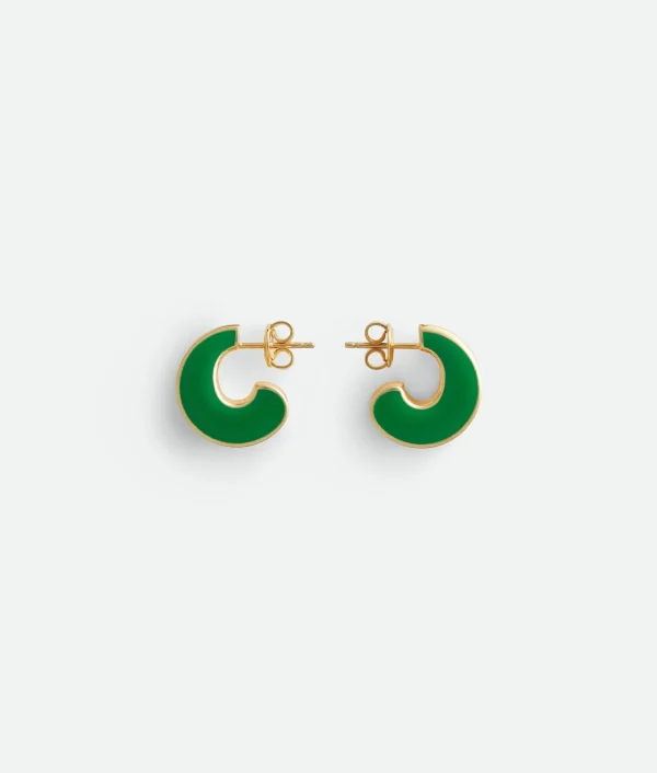 Bottega Veneta H Beam Small Earrings>Women Earrings