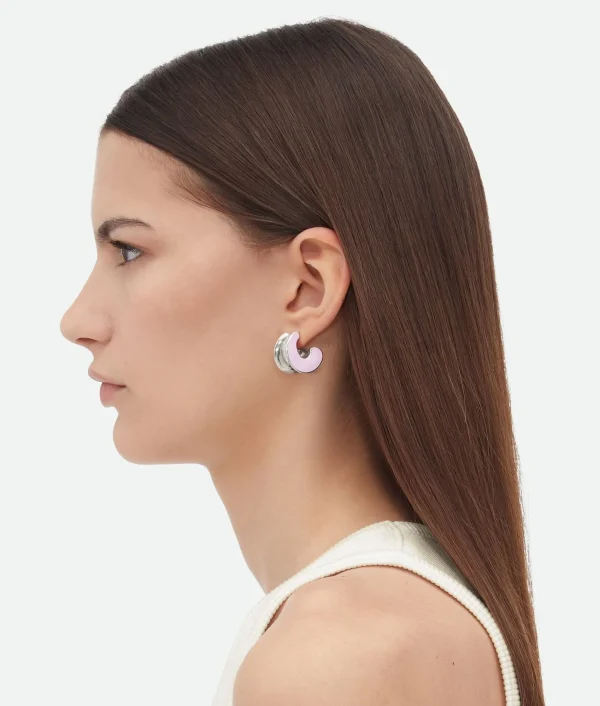 Bottega Veneta H Beam Small Earrings>Women Earrings