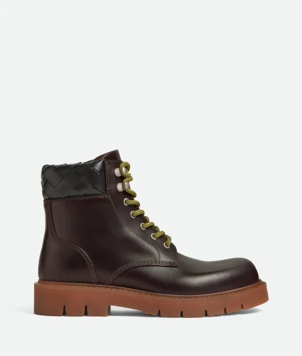 Bottega Veneta Haddock Lace-Up Ankle Boot>Women Boots