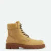 Bottega Veneta Haddock Lace-Up Ankle Boot>Women Boots
