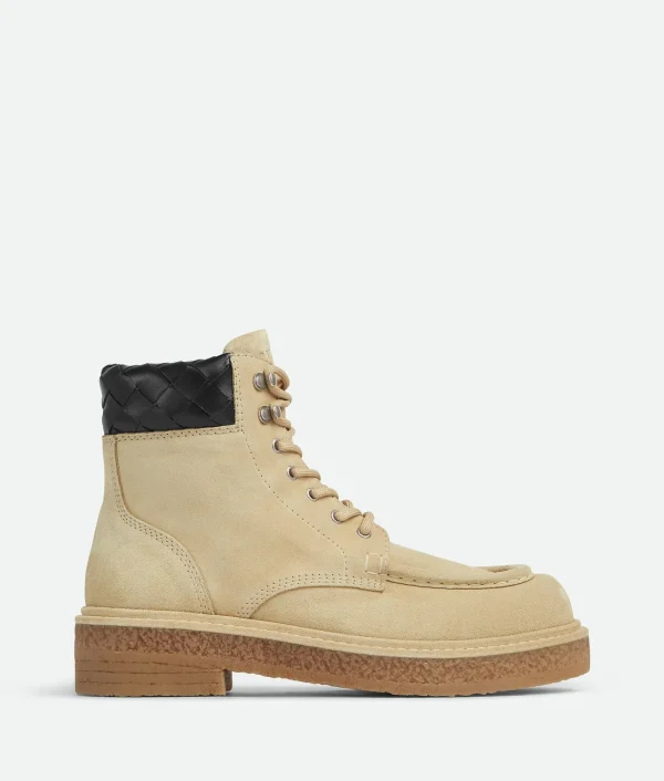 Bottega Veneta Haddock Lace-Up Ankle Boot> Boots
