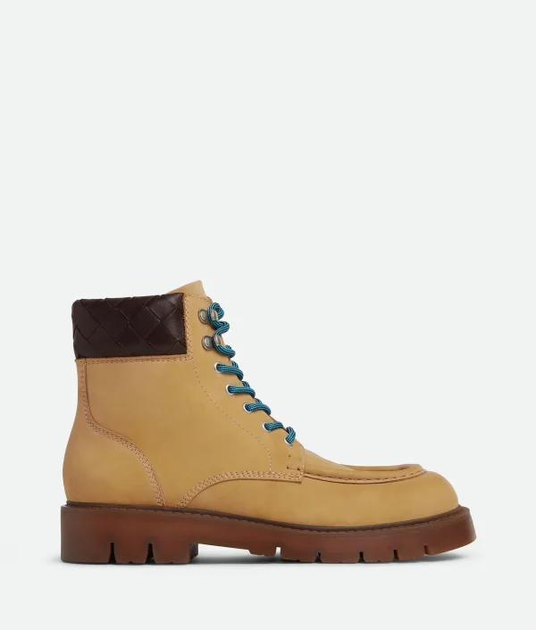 Bottega Veneta Haddock Lace-Up Ankle Boot> Boots