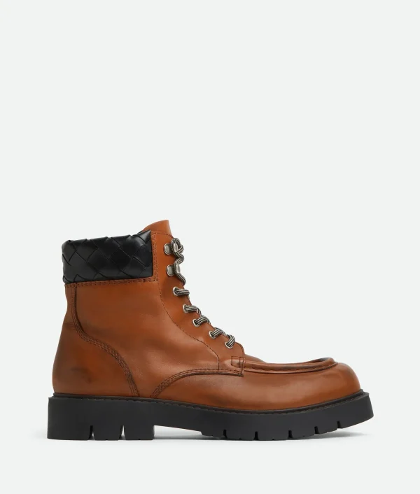 Bottega Veneta Haddock Lace-Up Ankle Boot> Boots
