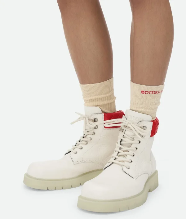 Bottega Veneta Haddock Lace-Up Ankle Boot> Boots