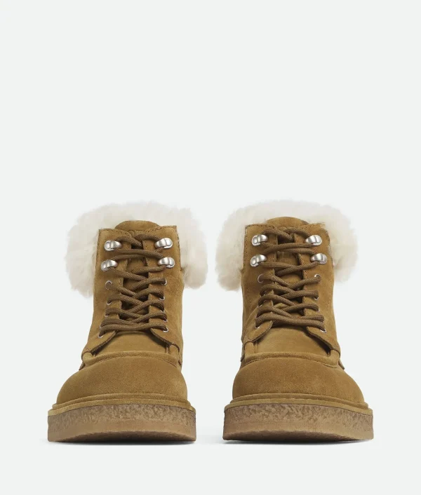 Bottega Veneta Haddock Lace-Up Ankle Boot> Boots