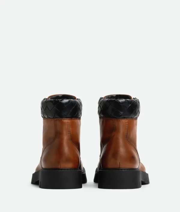 Bottega Veneta Haddock Lace-Up Ankle Boot> Boots