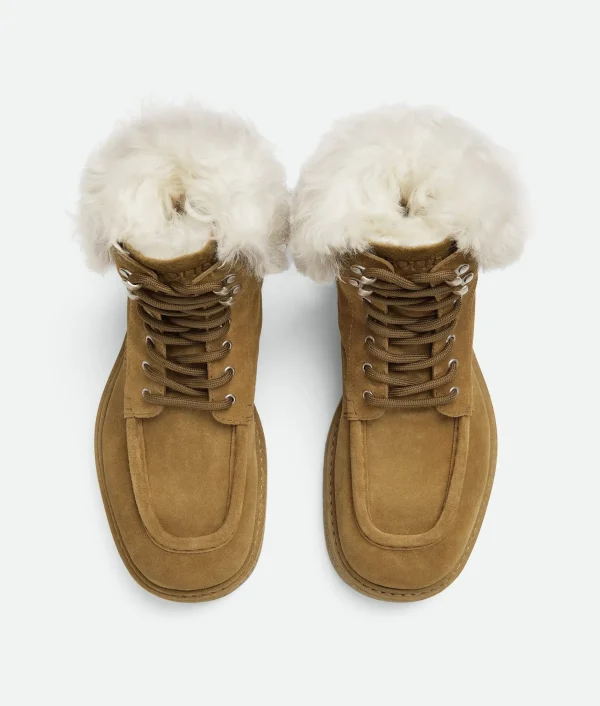 Bottega Veneta Haddock Lace-Up Ankle Boot> Boots