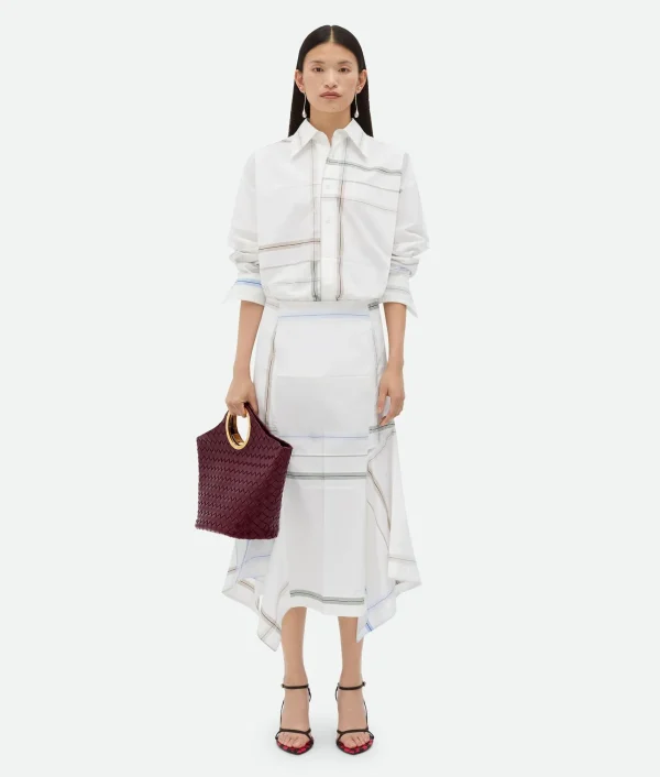 Bottega Veneta Handkerchief Cotton Shirt>Women Shirts