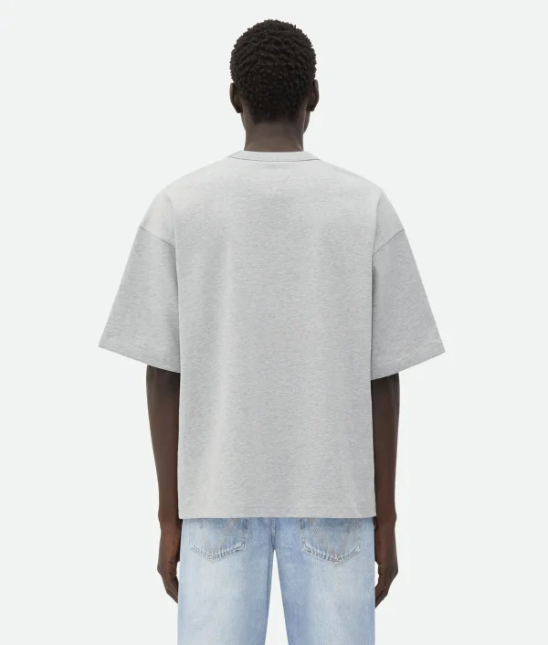Bottega Veneta Heavy Jersey Relaxed T-Shirt> T-Shirts