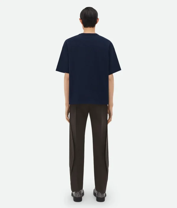 Bottega Veneta Heavy Jersey Relaxed T-Shirt> T-Shirts