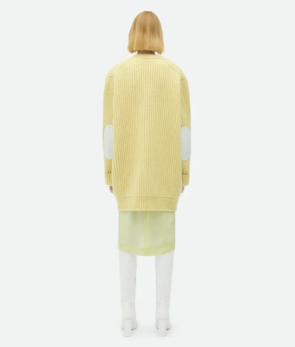 Bottega Veneta Heavy Wool Cardigan>Women Knitwear