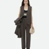 Bottega Veneta Houndstooth Wool Gilet With Label>Women Jackets