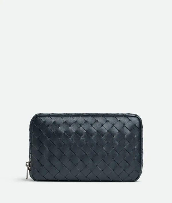 Bottega Veneta Intrecciato Medium Zipped Organizing Pouch> Pouches And Travel Accessories
