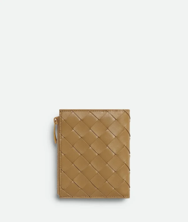 Bottega Veneta Intrecciato 15 Small Bi-Fold Wallet>Women Small Wallets