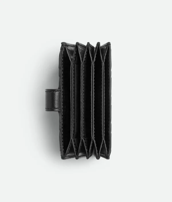Bottega Veneta Intrecciato Accordion Card Holder>Women Card Cases