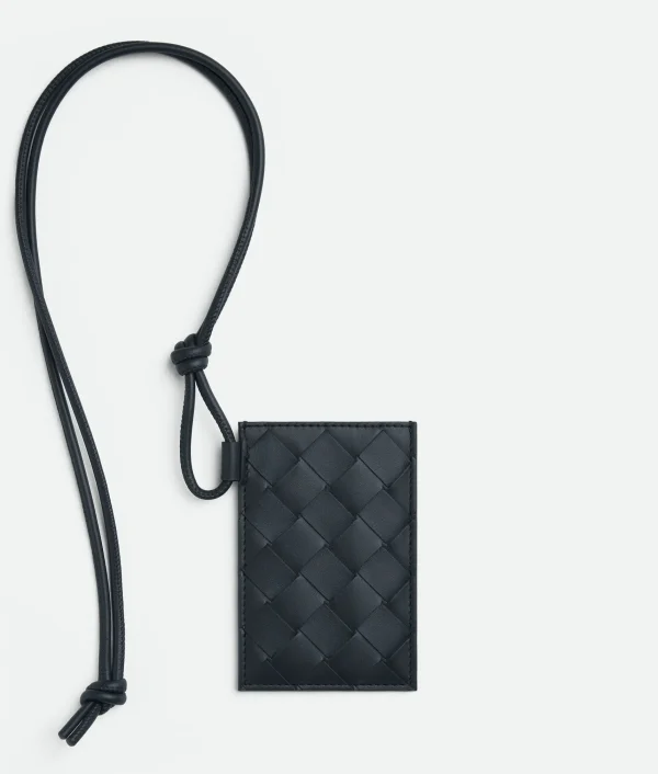 Bottega Veneta Intrecciato Badge Holder> Card Cases