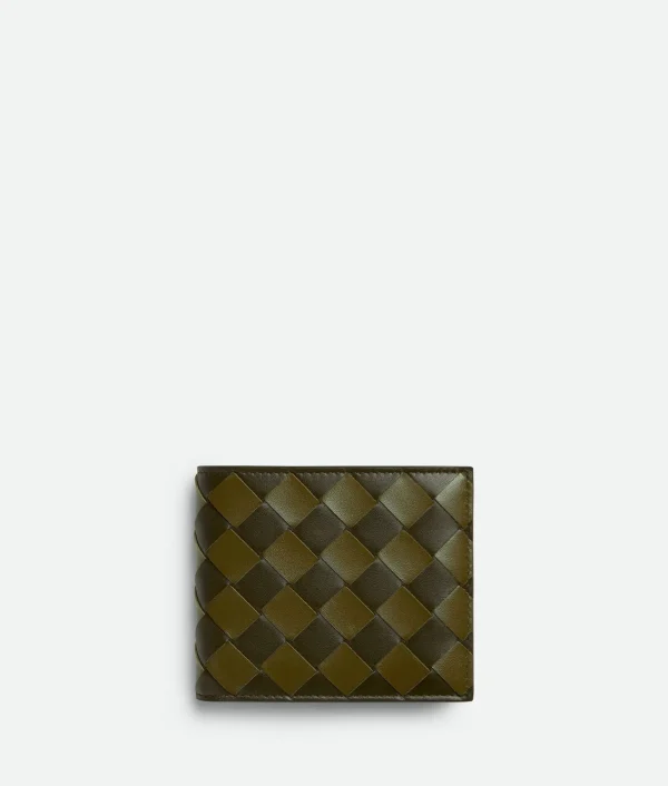 Bottega Veneta Intrecciato Bi-Fold Wallet> Small Wallets