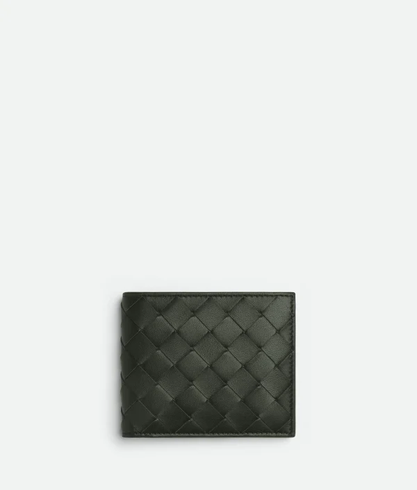 Bottega Veneta Intrecciato Bi-Fold Wallet> Small Wallets